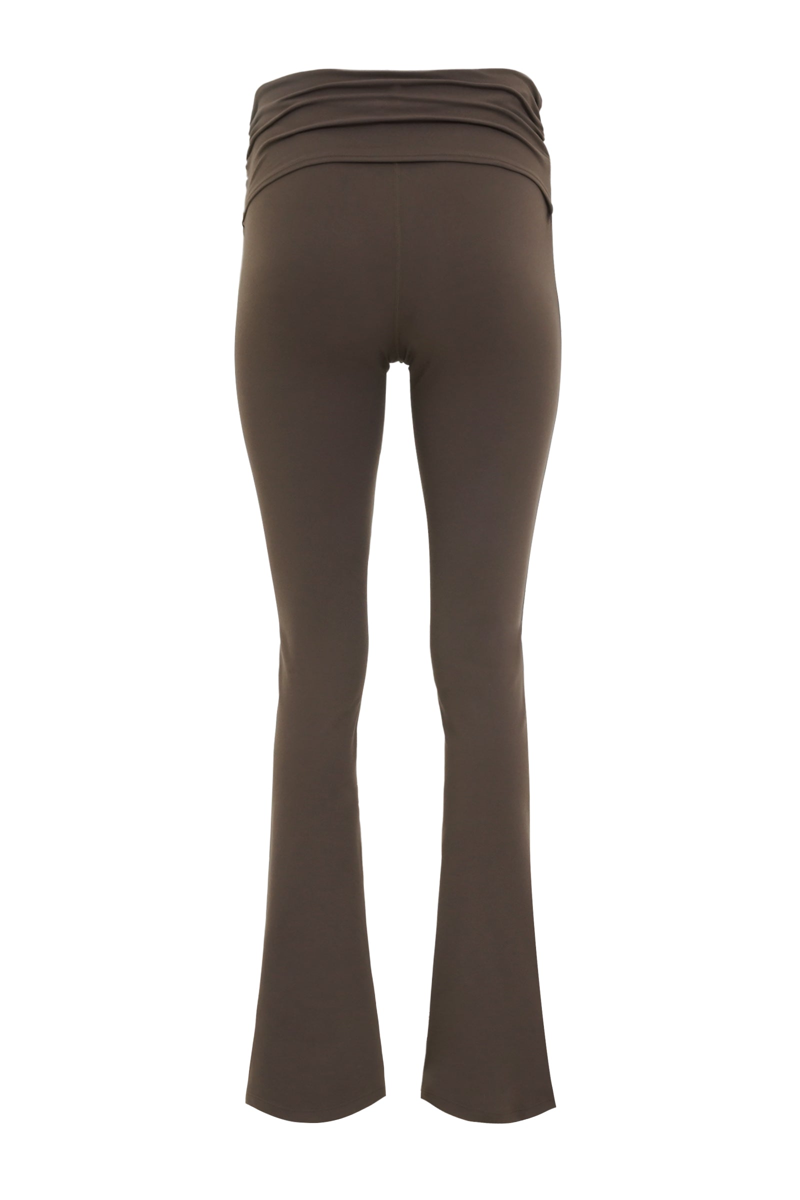 UltraSoft Ruched Fitted Flare Pants