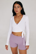Olivia Wrap Top