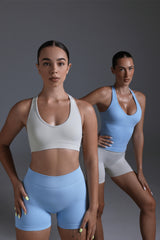 SeamlessFlow Mid Rise Scrunch Shorts