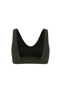UltraSoft V neck Contour Sports Bra