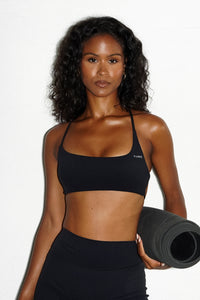 SuperSculpt Asymmetric Cross Sports Bra