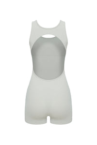 SeamlessFlow Open Back Racer Bodysuit