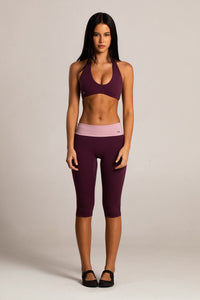 AirMotion Two tone Capri leggings