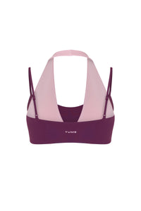 AirMotion Two tone Layer Halter Sports bra