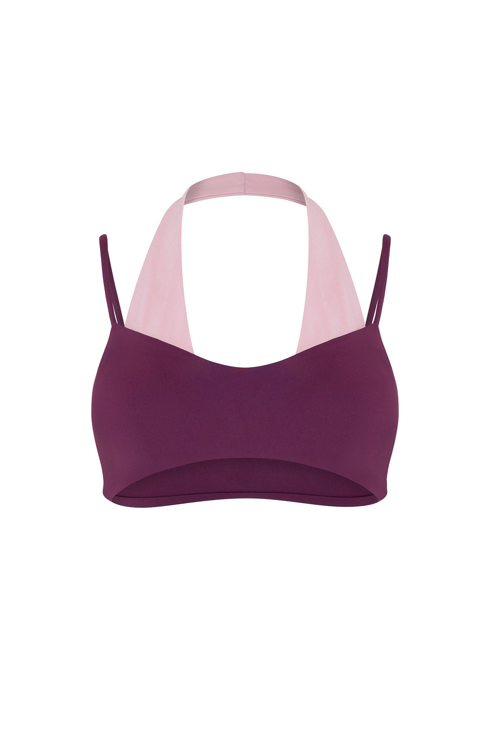 AirMotion Two tone Layer Halter Sports bra