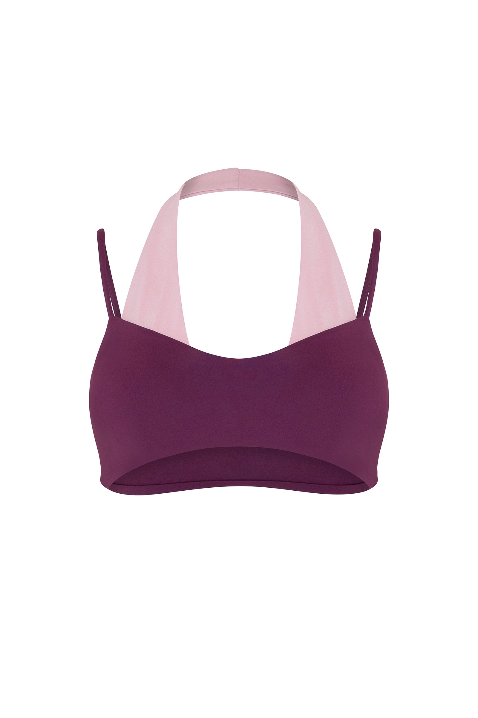 AirMotion Two tone Layer Halter Sports bra