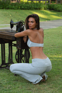 Pure Contour Halter Bra, back view