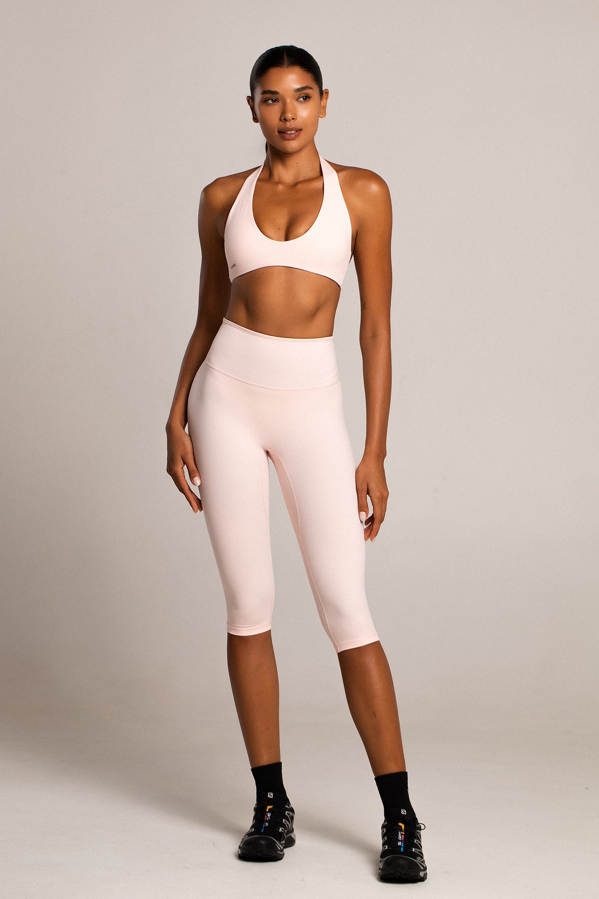 AirMotion Two tone Capri leggings