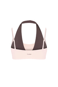 AirMotion Two tone Layer Halter Sports bra