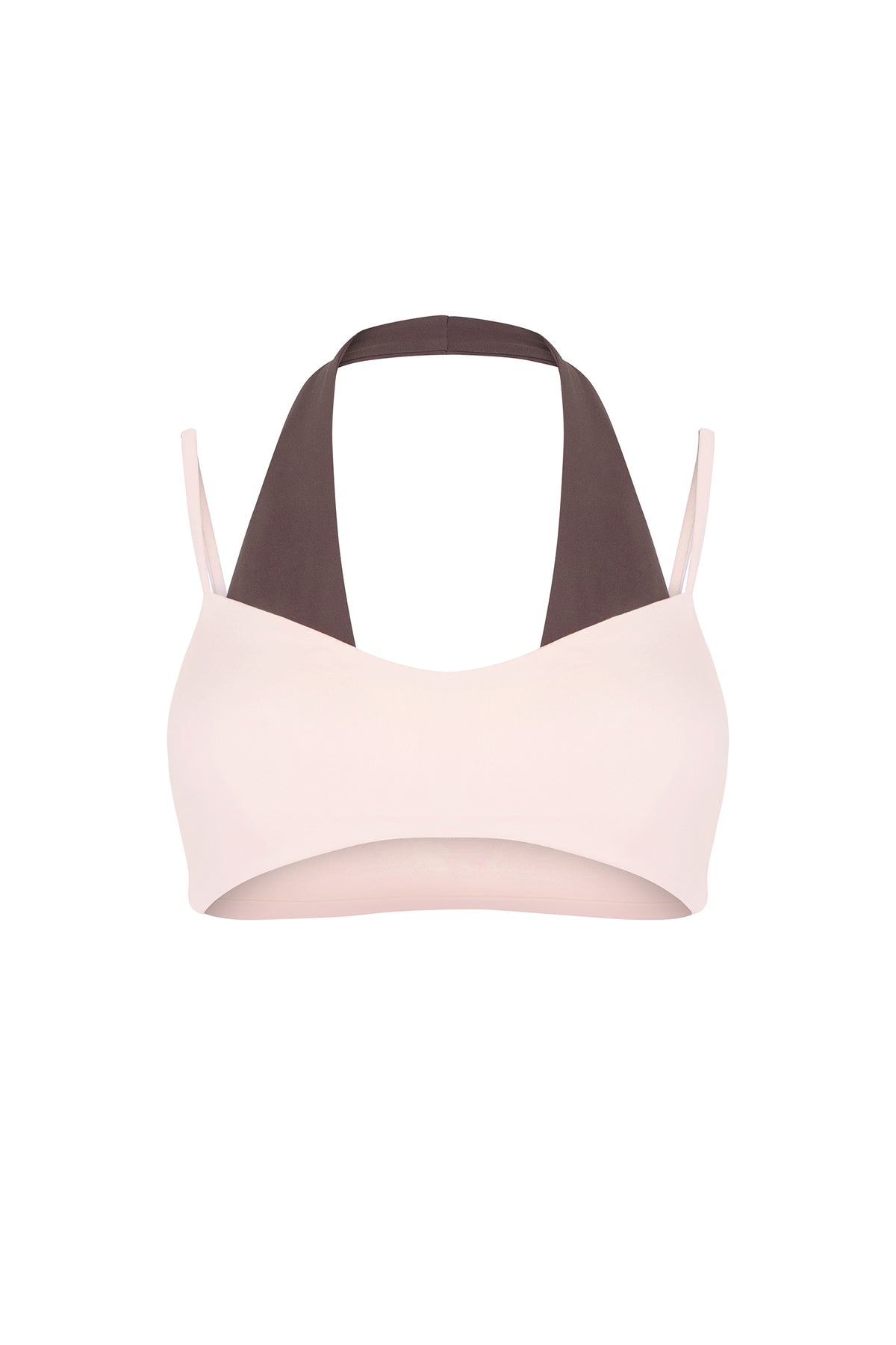 AirMotion Two tone Layer Halter Sports bra