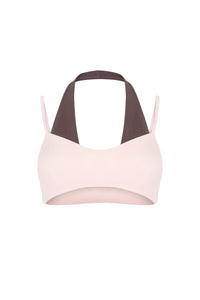 AirMotion Two tone Layer Halter Sports bra