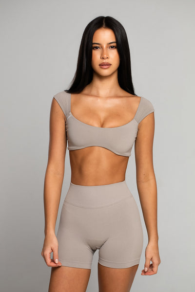 SeamlessAir Capped Reversible Sports Bra