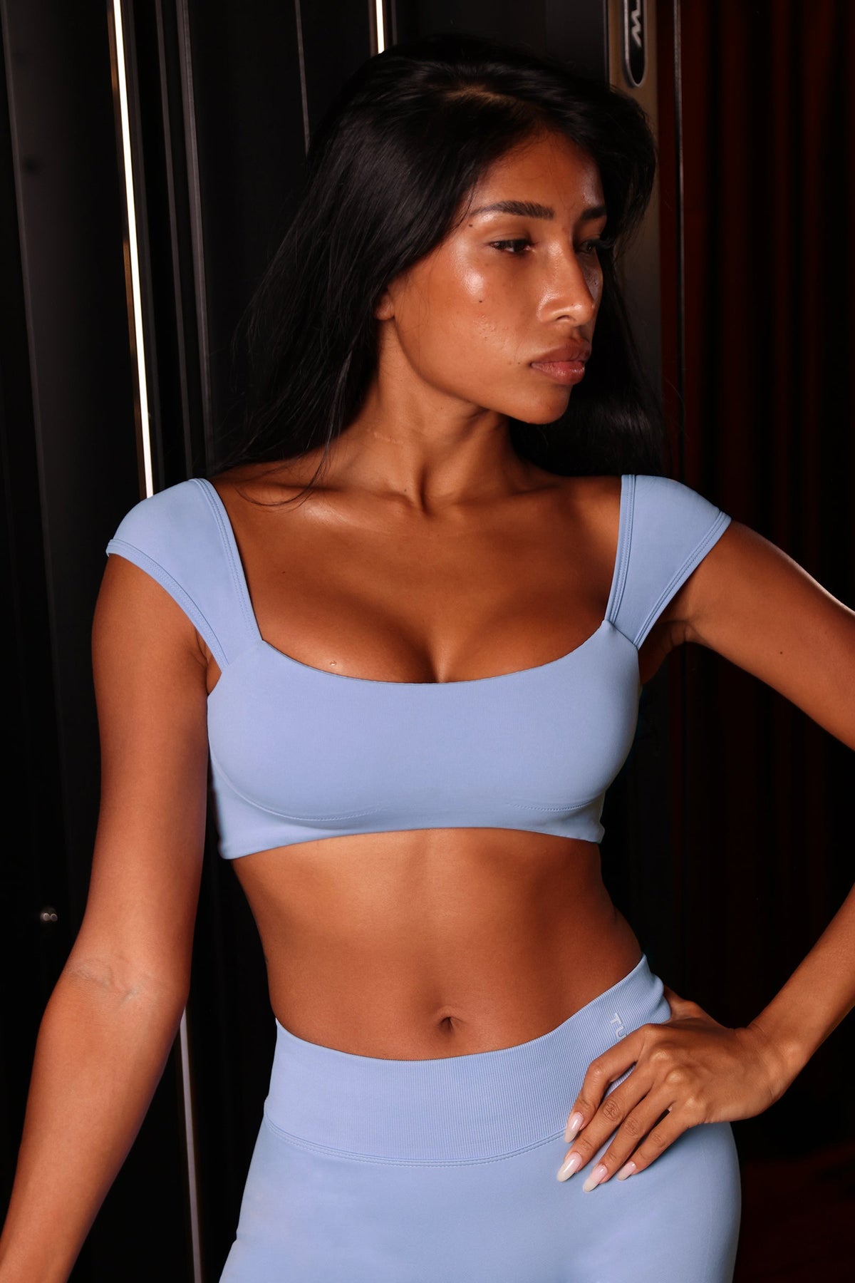 SeamlessAir Capped Reversible Sports Bra