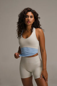 SeamlessFlow Racerback Sports Bra