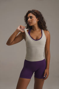 SeamlessFlow Racerback Tank Top