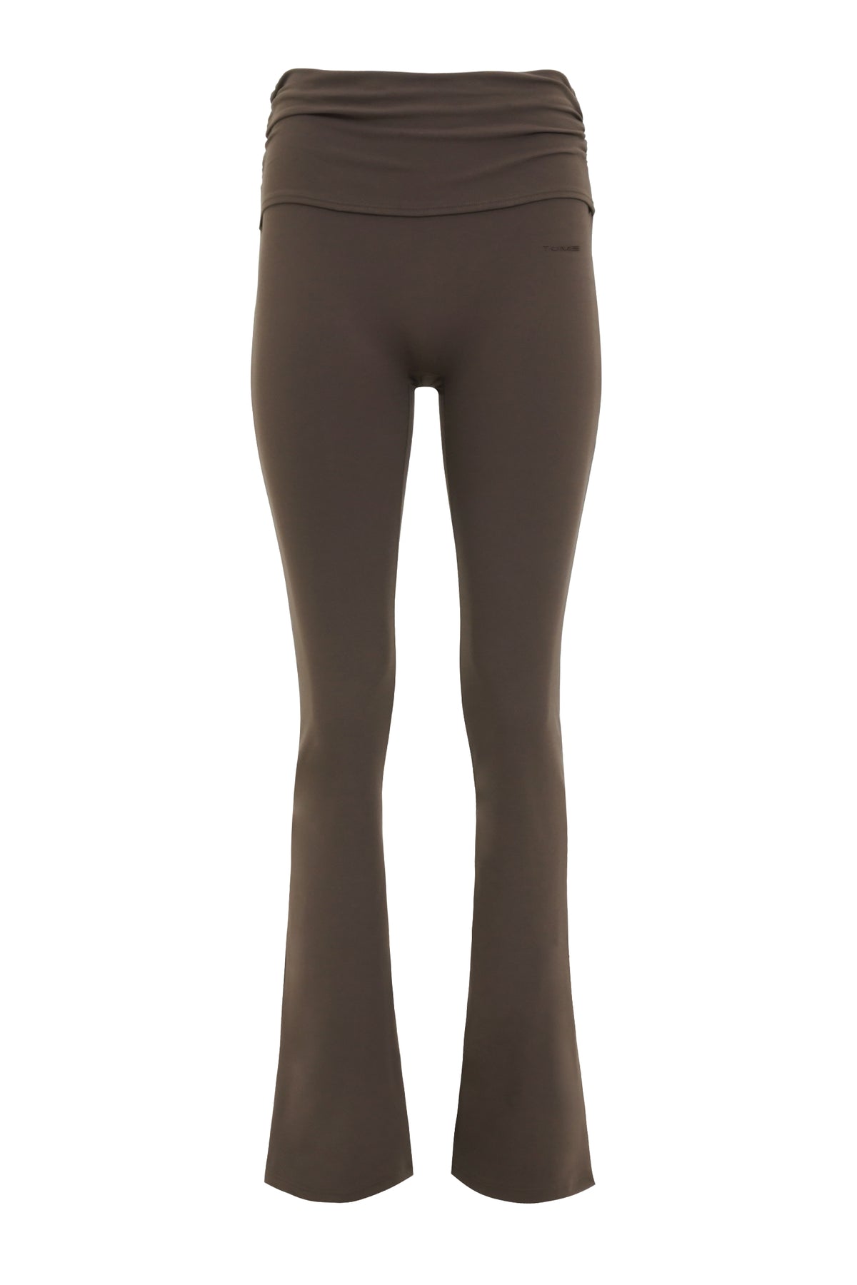 UltraSoft Ruched Fitted Flare Pants