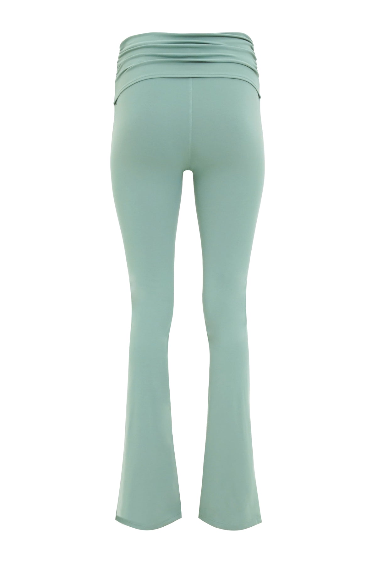 UltraSoft Ruched Fitted Flare Pants