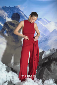 North Maxi Flare Jumpsuit